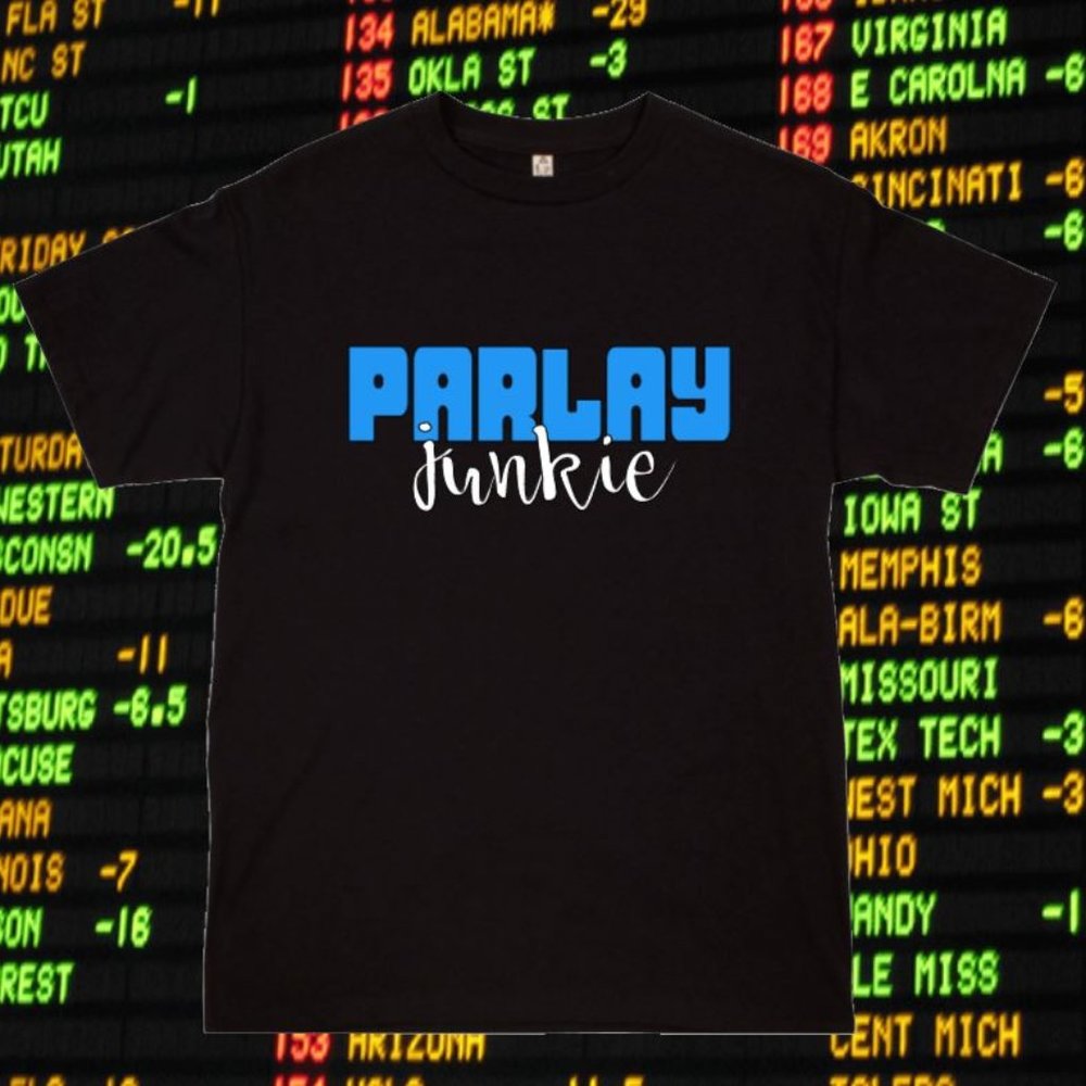 Degenerate Morals Original " Parlay Junkie " Sports Betting Gambling Sportsbook